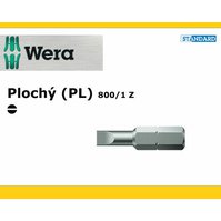 Bit PL 4,0x0,5x25mm Standard, WERA 800/1 Z , Wera - Doprodej (2ks)