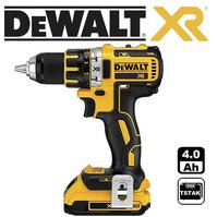DCD791M2  Aku vrtačka šroubovák bezuhlíková 18V 2x 4,0Ah Li-Ion, kufr TStak, DeWALT