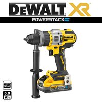 DCD1007H2T Aku vrtačka příklepová bezuhlíková 18V 2x 5,0Ah Li-Ion kufr TStak, POWER DeWALT