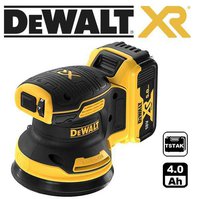 DCW210M2 Aku excentrická bruska 125mm, bezuhlíková 18V 2x 4,0Ah Li-Ion, kufr TStak, DeWALT