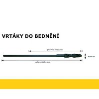 Vrták do bednění 18x750/800mm, Oren Vrták do bednění 18x750/800mm, Oren